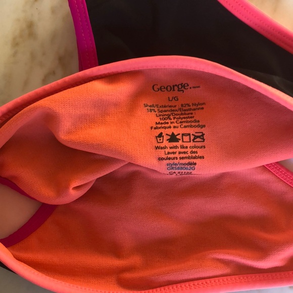 Girls' 2-Piece Tankini Swimsuit - Picture 4 of 8